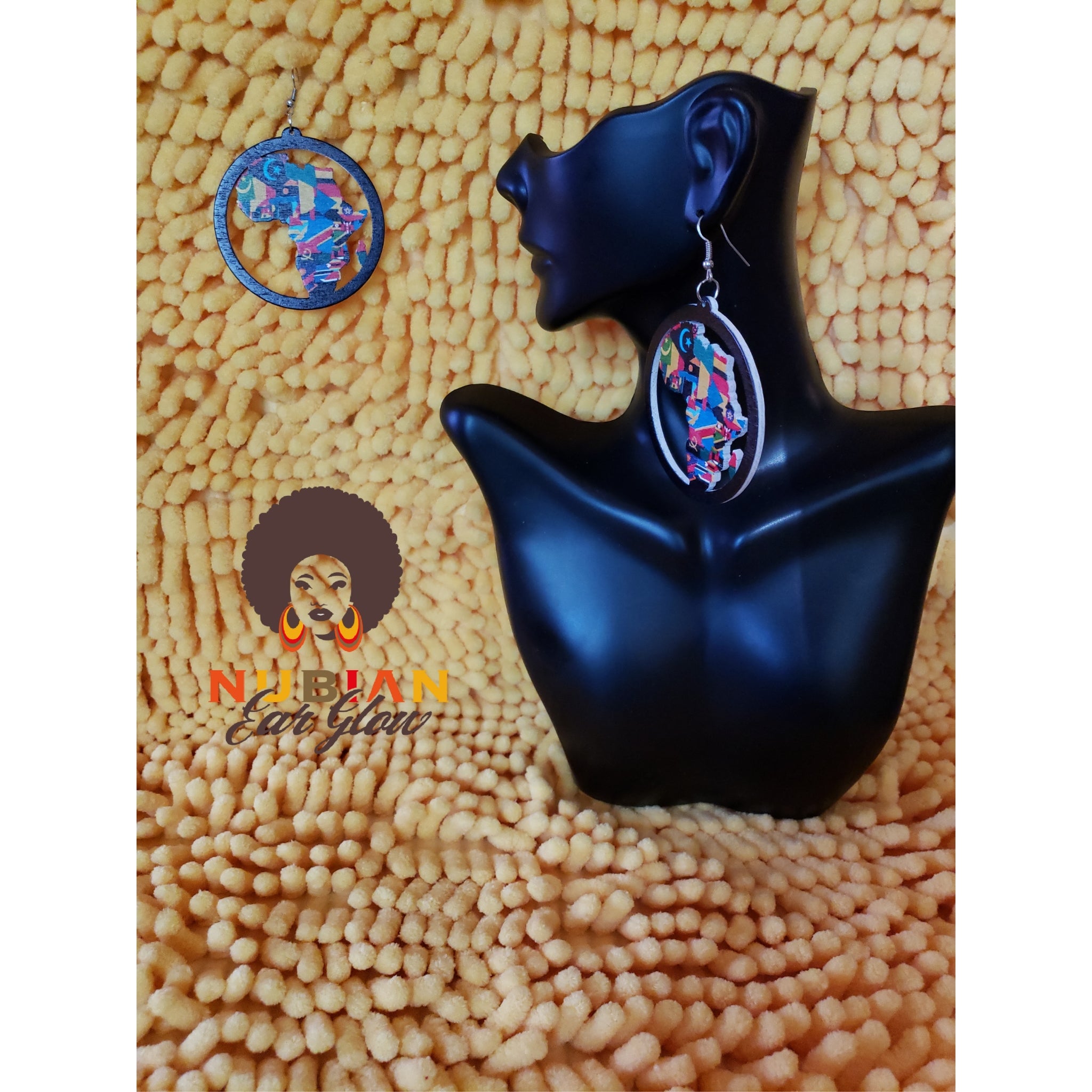 Colorful Motherland Drop Earring