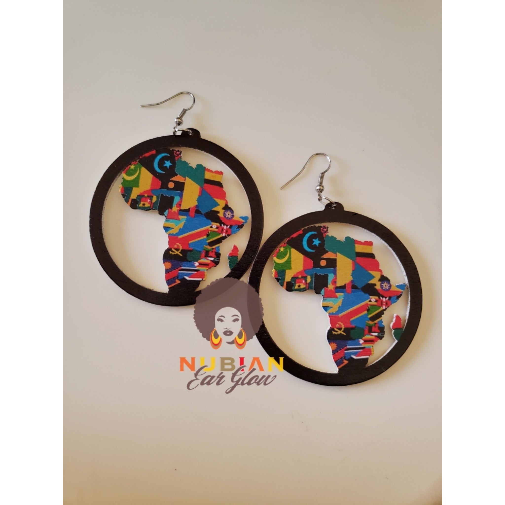 Colorful Motherland Drop Earring